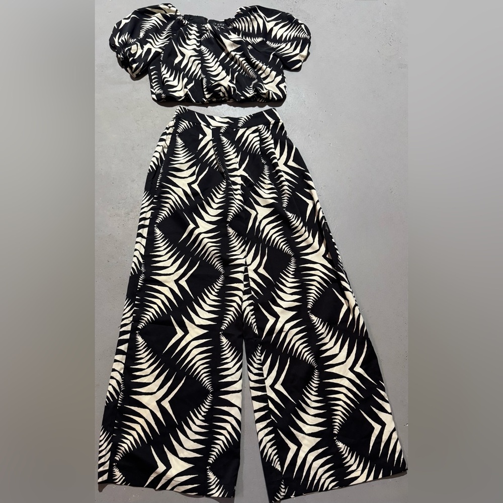 Stylish Black and White Women's Jumpsuit